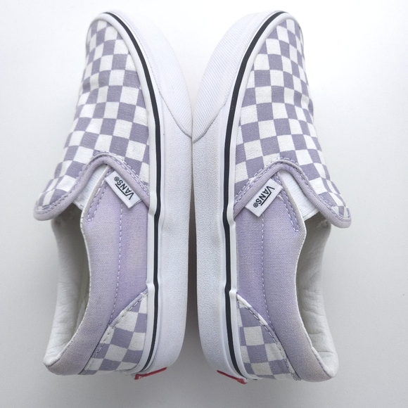 Vans Kids Classic Checkered Slip On Shoes size 2.5 - Picture 11 of 15